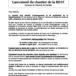 Info Mairie – Travaux RD37