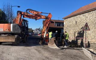 travaux RD37 Mazères-Lezons