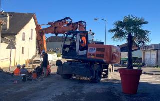 travaux RD37 Mazères-Lezons