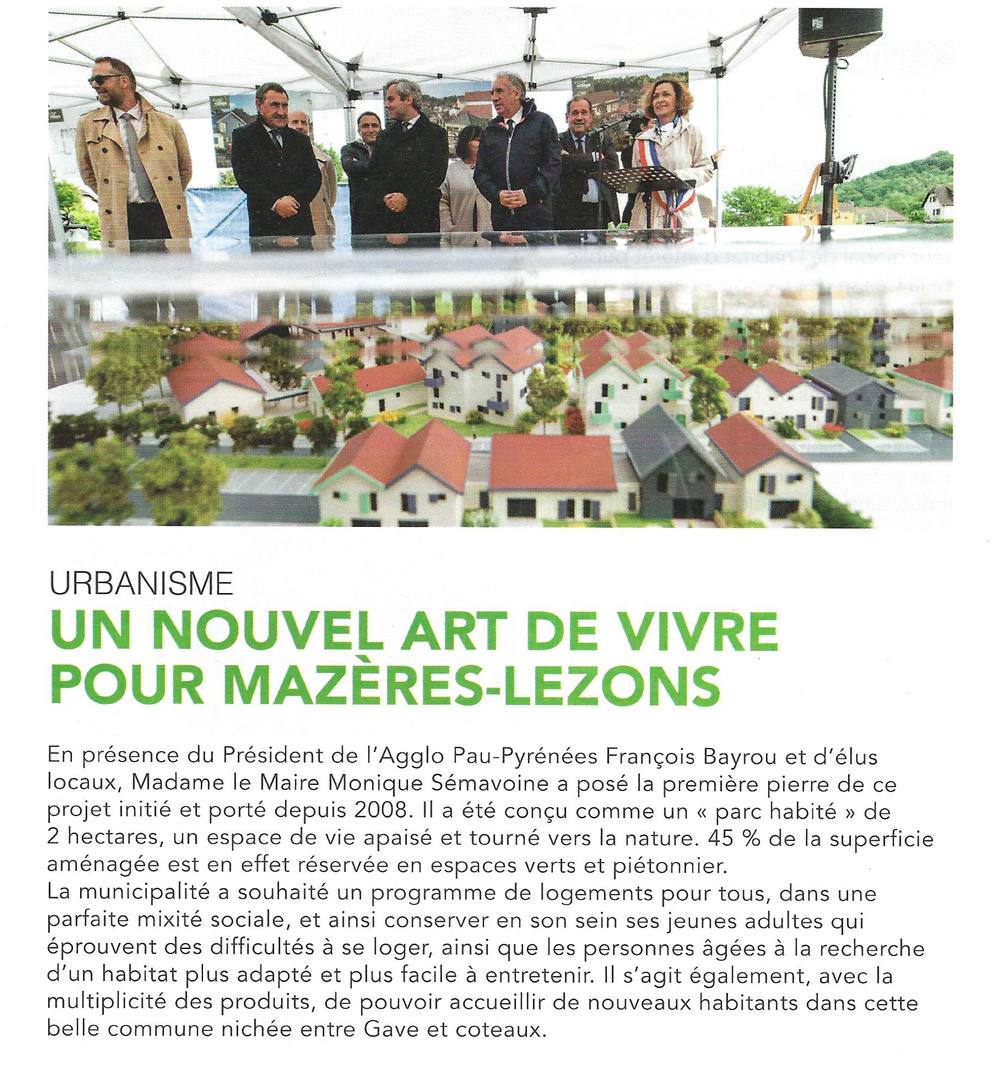 les petites affiches centre bourg mazeres lezons 01