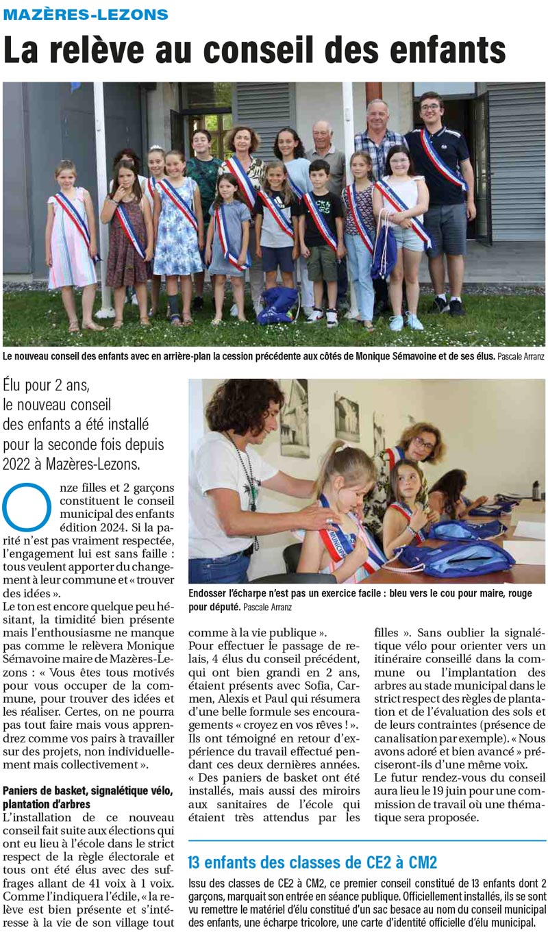 pyrenees presse 2024 06 11 conseil enfants